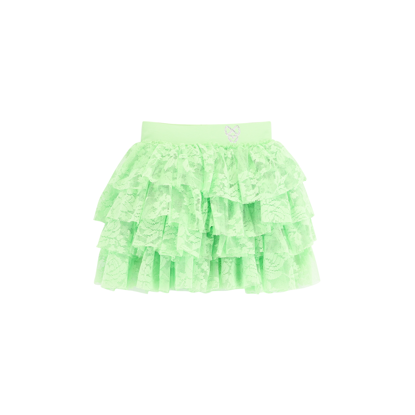 Abbie Lace Skirt Green