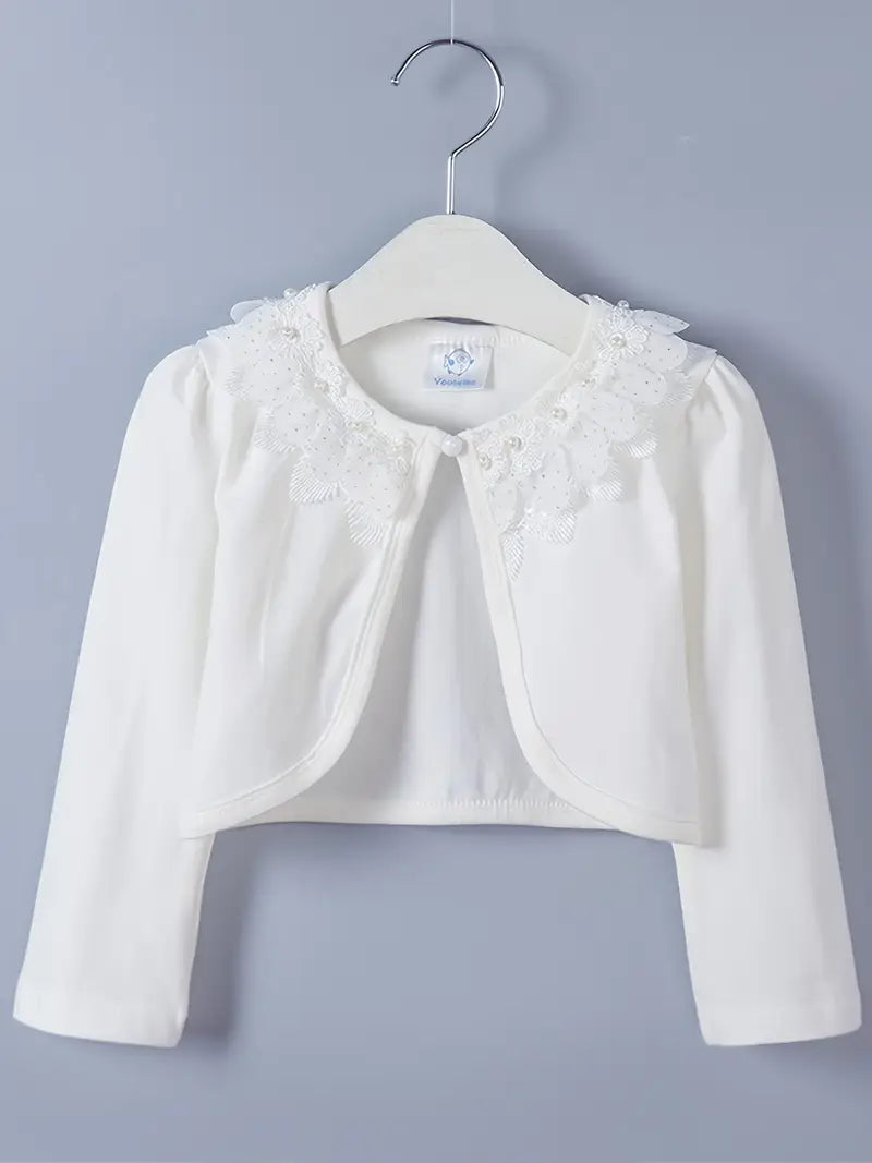 Lace Collar Cardigan