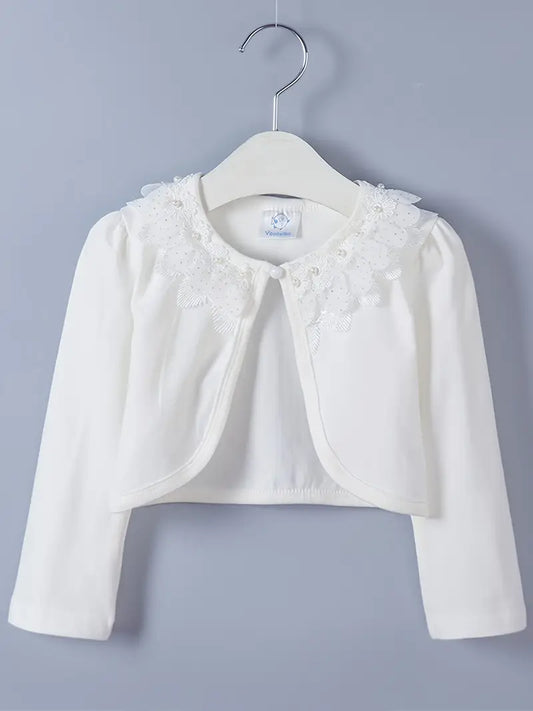 Lace Collar Cardigan