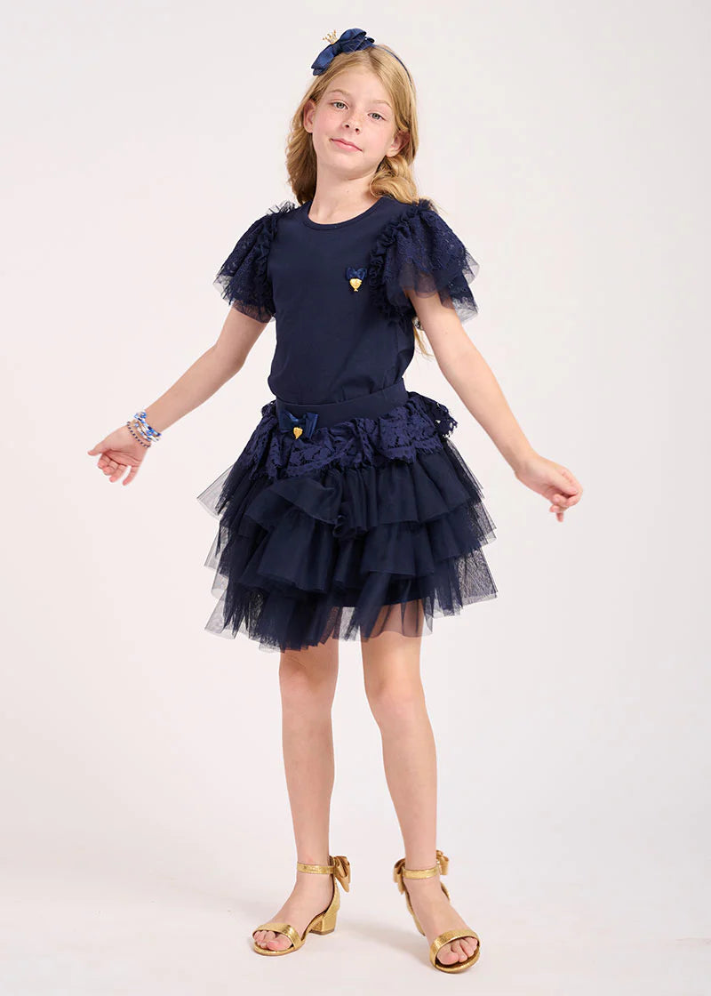 Larisa Top Navy