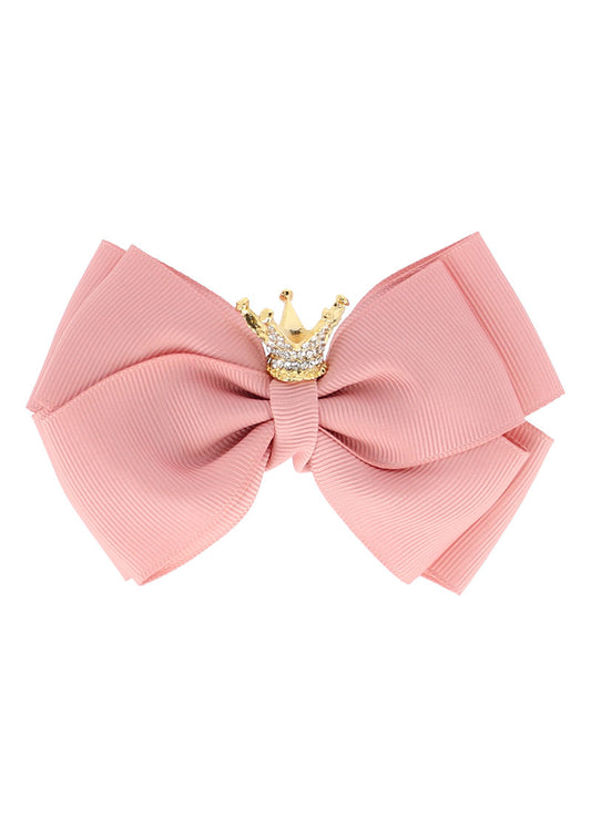 Crown Big Bow Blush