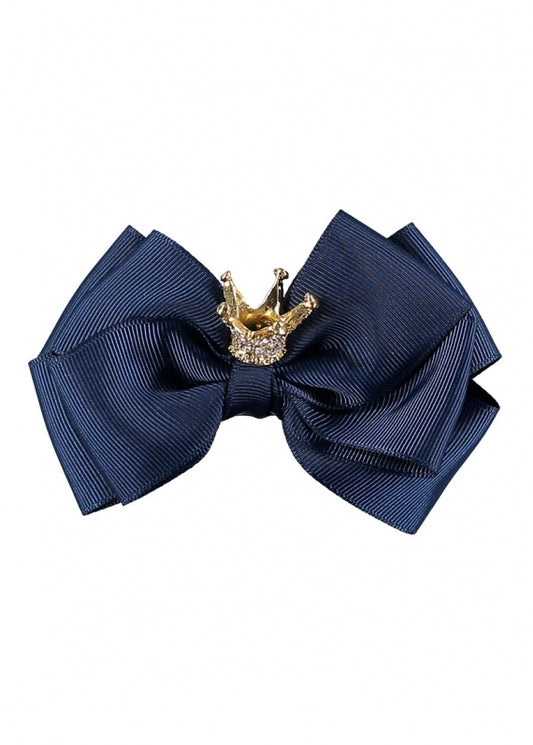 Crown Big Bow Navy