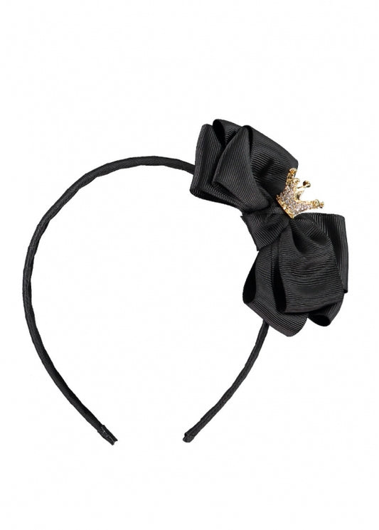 Crown Headband Black