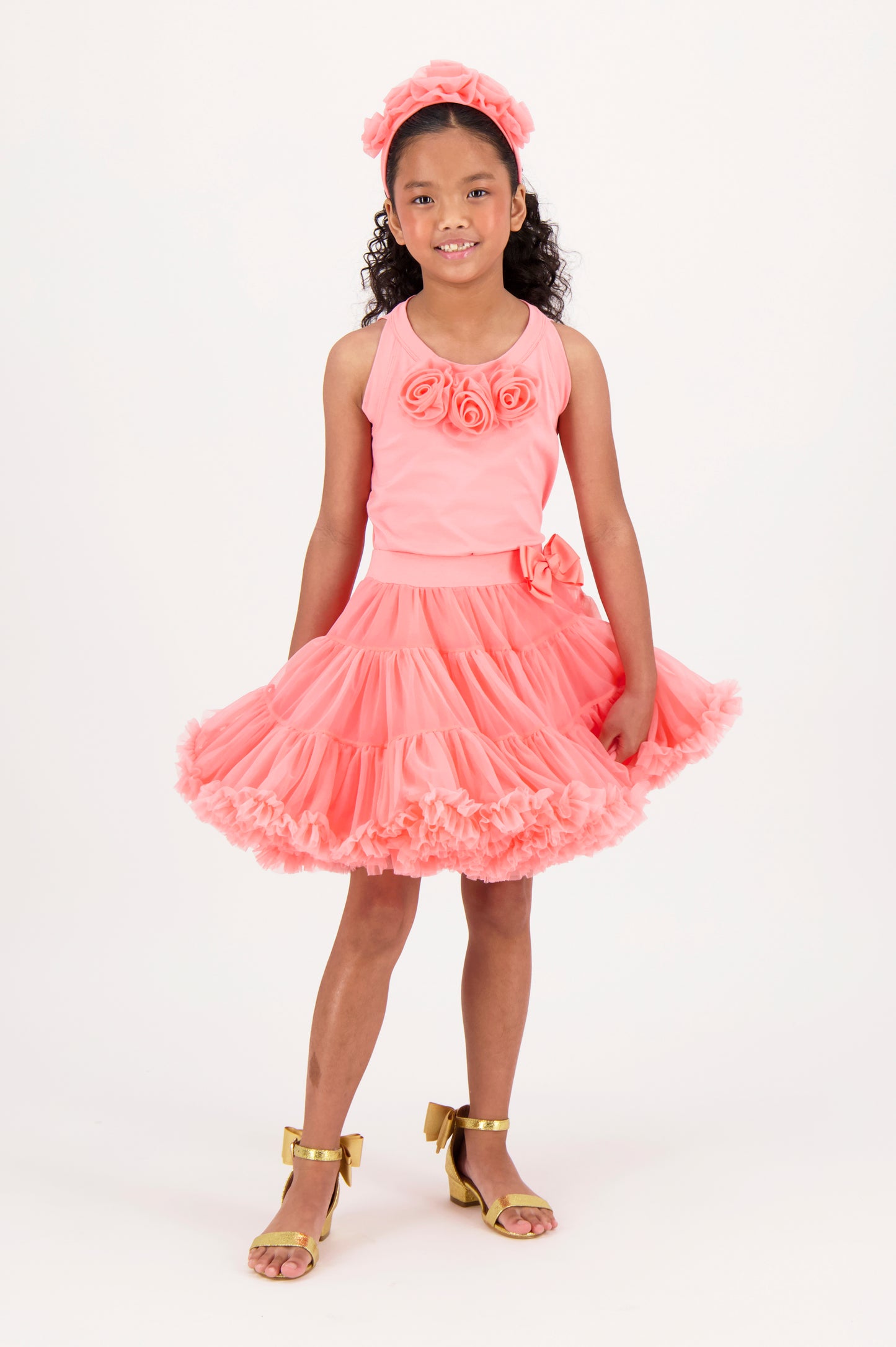 Pixie Tutu Skirt Coral
