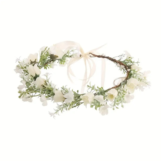 Rose Wreath Headpiece